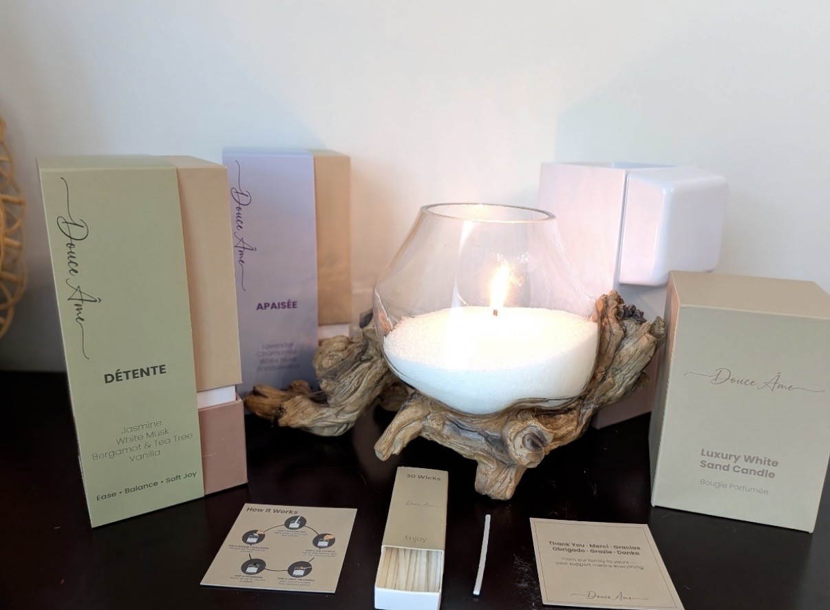 Three Sable Blanc scents